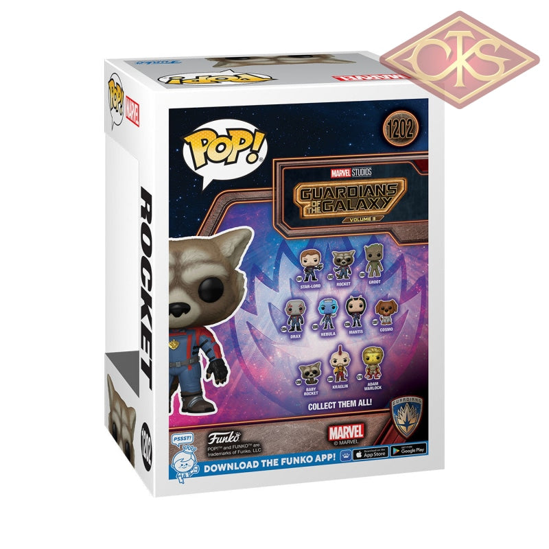 Rocket avengers cheap endgame funko pop