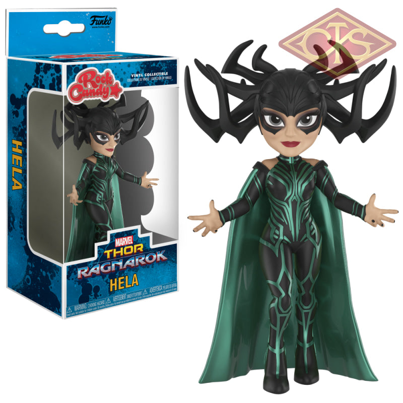 Lady Thor and hot hela rock Candy funko