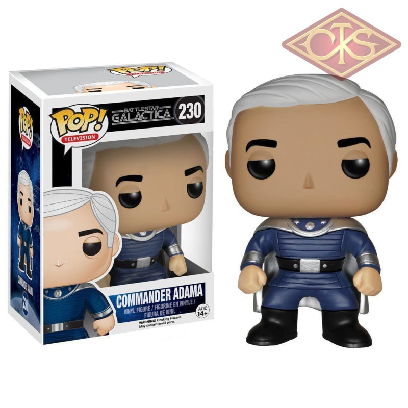 Funko POP! Television - Battlestar Galactica - Commander Adama