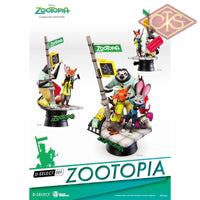 Disney - Zootopia Diorama (14 Cm) Figurines