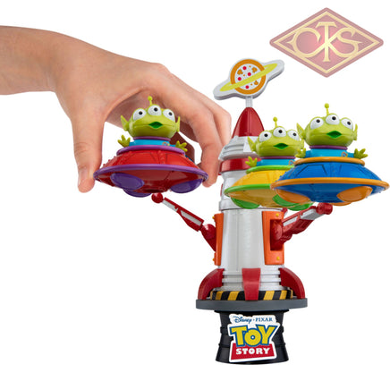 Beast Kingdom Toys : Disney, Toy Story - Diorama Alien Spin Ufo (16cm)