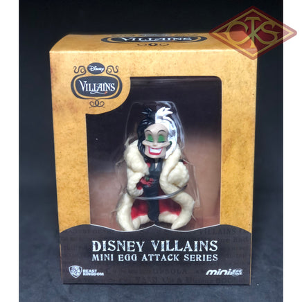 BEAST KINGDOM TOYS, Figure from Mini Egg Attack Series - Villains : Curella De Vil  "101 Dalmations" (10cm)