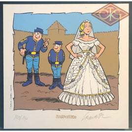 COMICS Ex-libris : The Bluecoats / Les Tuniques Bleues / De Blauwbloezen (Lambil)