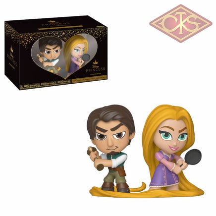 FUNKO Mini - Disney, Rapunzel - Flynn Rider & Rapunzel (2 Pack) (6cm)