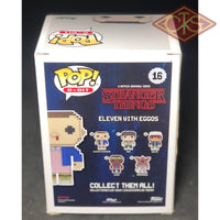 FUNKO POP! 8-Bit - Stranger Things - Eleven w/ Eggos (16) Exclusive 'Damaged Packaging'