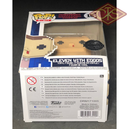 FUNKO POP! 8-Bit - Stranger Things - Eleven w/ Eggos (16) Exclusive 'Damaged Packaging'