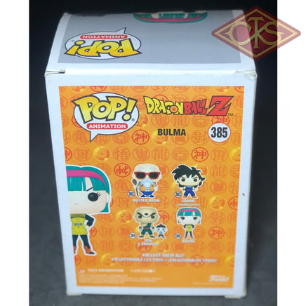 FUNKO POP! Animation - Dragonball Z - Bulma (385) 'Small Damaged Packaging'