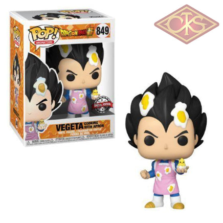 Funko POP! Animation - Dragonball Z - Vegeta Cooking w/ Apron (849) Exclusive