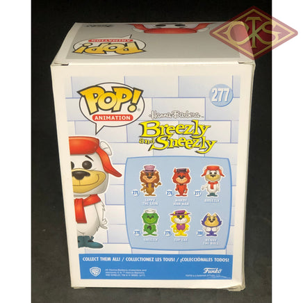 FUNKO POP! Animation - Hanna-Barbera, Breezly & Sneezly - Breezly (277) "Small Damaged Packaging"