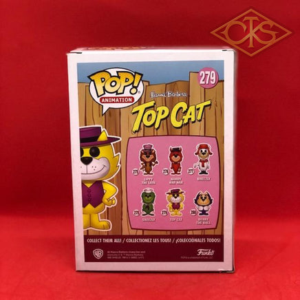 Funko POP! Animation - Hanna Barbera, Top Cat - Top Cat (279) "Small Damaged Packaging"