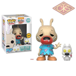 Funko Pop! Animation - Rockos Modern Life Rocko With Spunky (320) Chase Figurines