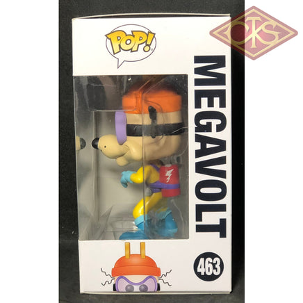 FUNKO POP! Disney - Darkwing Duck - Megavolt (463) 'Minor Figure / Box Damage'