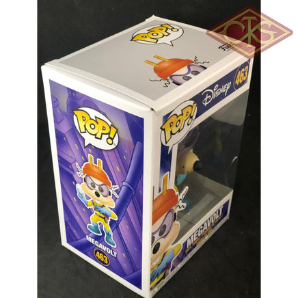 FUNKO POP! Disney - Darkwing Duck - Megavolt (463) 'Minor Figure / Box Damage'