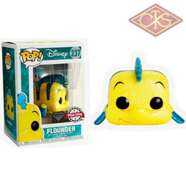 Funko POP! Disney - The Little Mermaid - Flounder (Diamond Collection) (237) Exclusive