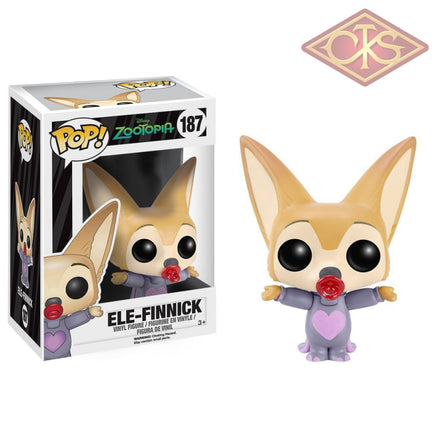 Funko POP! Disney - Zootopia - Vinyl Figure Ele-Finnick (187)