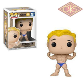 Funko Pop! Games - Fallout 76 Vault Boy Strength (487) Figurines