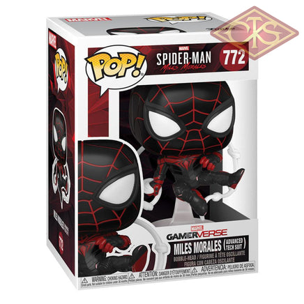 Funko Pop! Games - Spider-Man (Miles Morales) Advanced Tech Suit (772) Funko