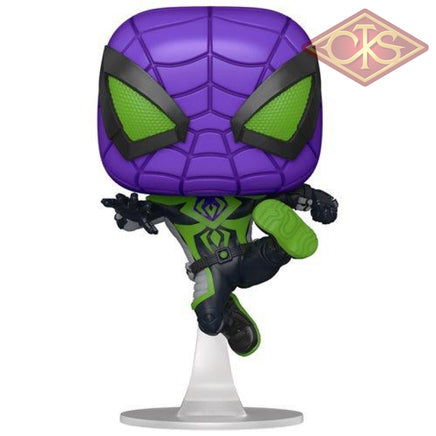 Funko POP! Games - Spider-Man (Miles Morales) - Purple Reign Suit (Metallic) (839)