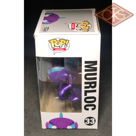 FUNKO POP! Games - World of Warcraft - Murloc (Metallic) (33) Exclusive "Small Damaged Packaging"