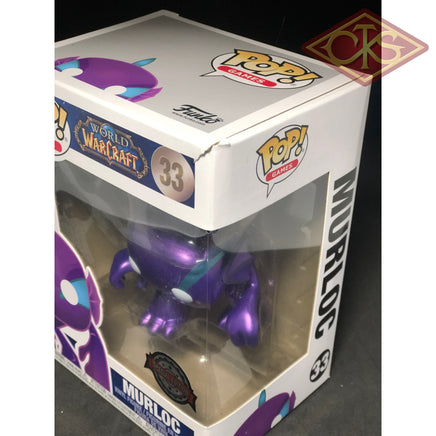 FUNKO POP! Games - World of Warcraft - Murloc (Metallic) (33) Exclusive "Small Damaged Packaging"