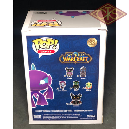 FUNKO POP! Games - World of Warcraft - Murloc (Metallic) (33) Exclusive "Small Damaged Packaging"