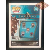 Funko POP! Heroes - Aquaman - Arthur Curry (as Gladiator) (244) 'Small Box Damage'