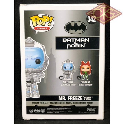 Funko Pop! Heroes - Batman & Robin Mr. Freeze (342) ’Minor Box Damage’