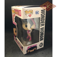 Funko POP! Heroes - DC Comics Bombshells - Wonder Woman (Breast Cancer Awareness) (167) 'Small Box Damage'