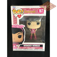 Funko POP! Heroes - DC Comics Bombshells - Wonder Woman (Breast Cancer Awareness) (167) 'Small Box Damage'