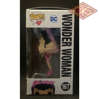 Funko POP! Heroes - DC Comics Bombshells - Wonder Woman (Breast Cancer Awareness) (167) 'Small Box Damage'