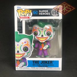 Funko POP! Heroes - Dia De Los DC - The Joker (414) Small Box Damage