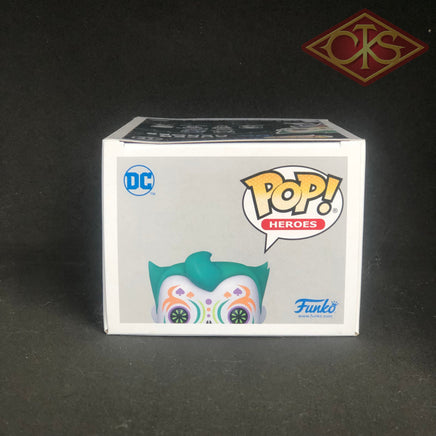 Funko POP! Heroes - Dia De Los DC - The Joker (414) Small Box Damage