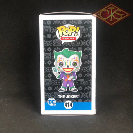 Funko POP! Heroes - Dia De Los DC - The Joker (414) Small Box Damage