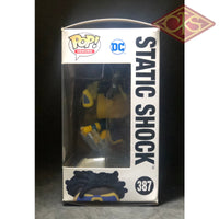 Funko POP! Heroes - Justice League - Static Shock (387) Exclusive Box Damage