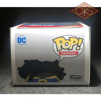 Funko POP! Heroes - Justice League - Static Shock (387) Exclusive Box Damage