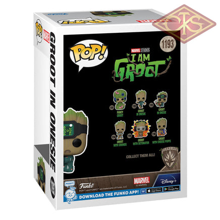 Funko POP! Marvel - I am Groot - Groot in Onesie (1193)