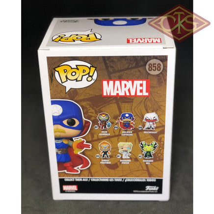 FUNKO POP! Marvel - Infinity Warps - Solder Supreme (858) "Small Damaged Packaging"