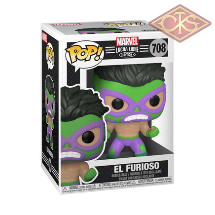 Funko POP! Marvel - Lucha Libre - Hulk / El Furioso (708)