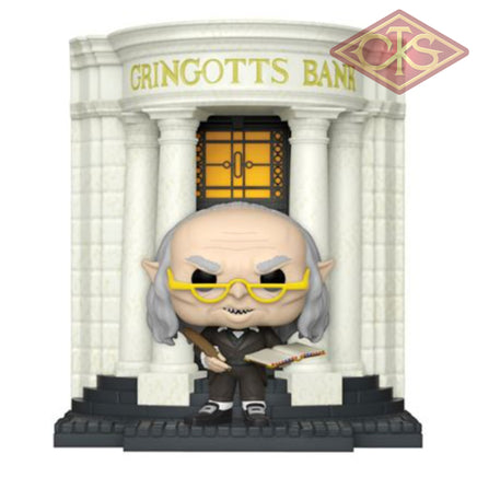 Funko POP! Movies - Harry Potter - Gringotts Head Goblin w/ Gringotts Bank (138) Exclusive