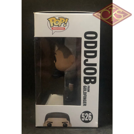 Funko POP! Movies - James Bond (007) - Oddjob (Trowing Hat) (from Goldfinger) (526) 'Small Box Damage'