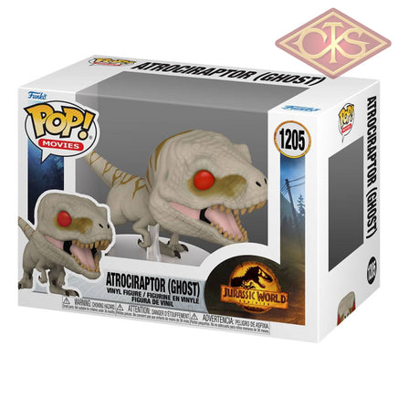 Funko POP! Movies - Jurassic World, Dominion - Atrociraptor (Ghost) (1205)