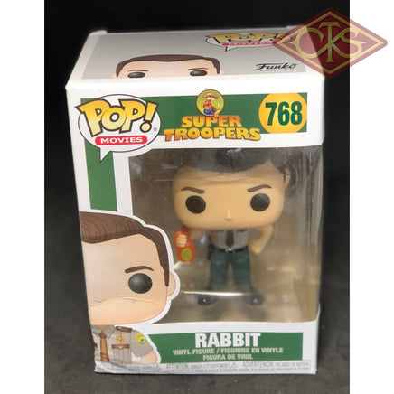 FUNKO POP! Movies - Super Troopers - Rabbit (768) "Small Damaged Packaging"