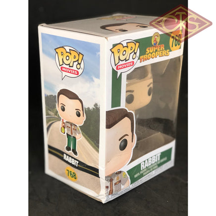 FUNKO POP! Movies - Super Troopers - Rabbit (768) "Small Damaged Packaging"