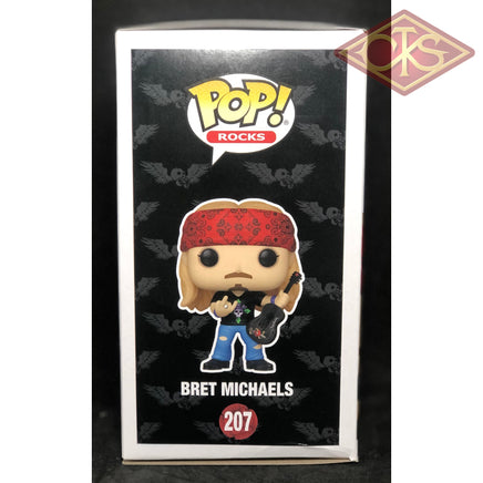 Funko POP! Rocks - Bret Michaels - Bret Michaels (207) 'Minor Box Damage'