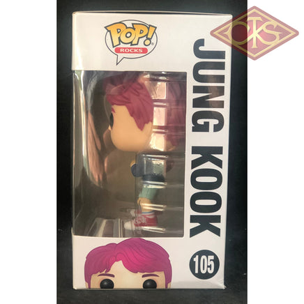 Funko POP! Rocks - BTS (Bangtang Boys) - Jung Kook (105) 'Small Box Damage'