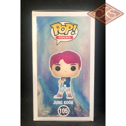 Funko POP! Rocks - BTS (Bangtang Boys) - Jung Kook (105) 'Small Box Damage'