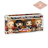 Funko POP! Rocks - Pantera - Philip Anselmo / Vinnie Paul / Dimebag Darrell / Rex Brown (4 Pack)