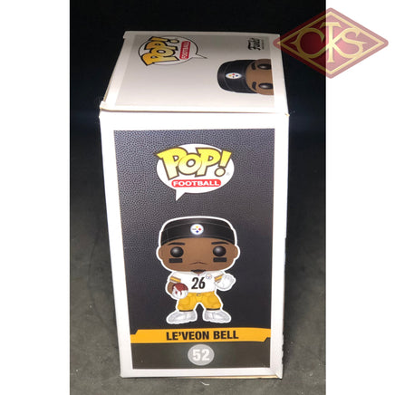 FUNKO POP! Sports - Football - NFL Steelers - Le'Veon Bell (52) 'Small Damaged Packaging'