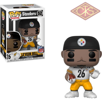 FUNKO POP! Sports - Football - NFL Steelers - Le'Veon Bell (52) 'Small Damaged Packaging'