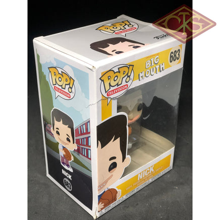 Funko POP! Television - Big Mouth - Nick (683) 'Damaged Packaging'